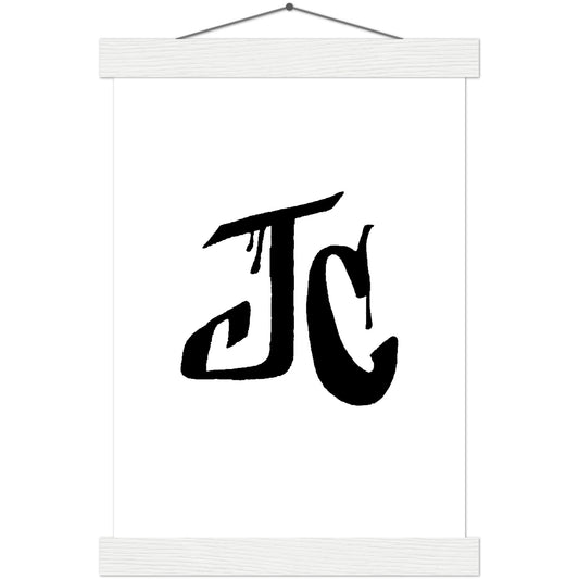 JC - Premium Semi-Glossy Paper Poster with Hanger