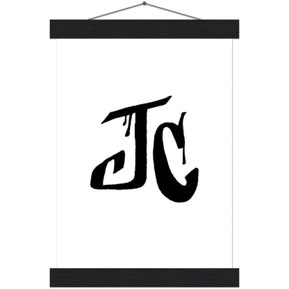 JC - Premium Semi-Glossy Paper Poster with Hanger